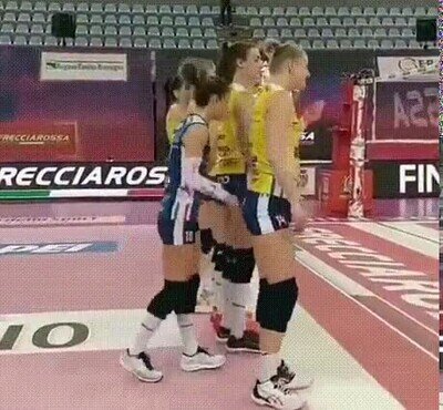 palmada,culo,volleyball