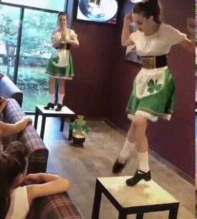 irish dance,maravilla,mesa