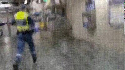 Enlace a Un guardia de seguridad sueco evitando una pelea