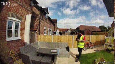 Enlace a Vaya tela con el repartidor...