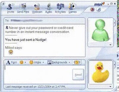 recuerdos,zumbidos,messenger