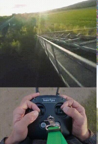 Enlace a Es una pasada ver el vuelo de este dron