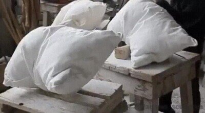 Enlace a Haciendo cojines realistas de piedra