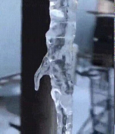 hielo,mano