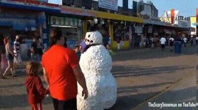 Enlace a El pobre muñeco de nieve no tenía culpa de nada