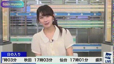 Enlace a La chica japonea del tiempo no sabe guiñar el ojo