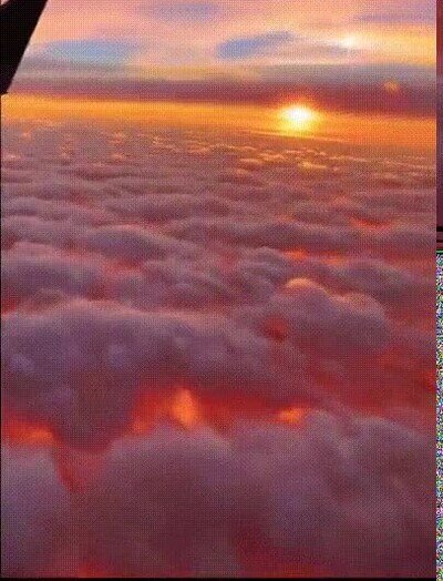 Enlace a Un paisaje magnífico desde un avión y sin filtros