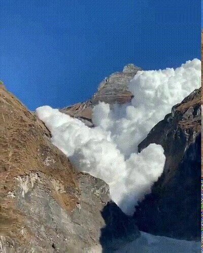 Enlace a La avalanchas da un montón de miedo