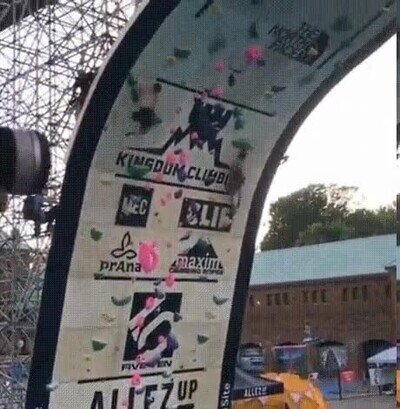 Enlace a Peter Parker compitiendo en la vida real