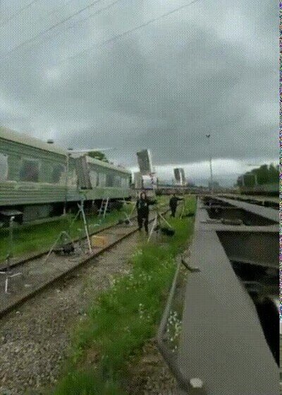 Enlace a Así se graban las escenas de tren de las pelis