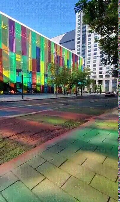 Enlace a El reflejo de las ventanas con el sol es precioso