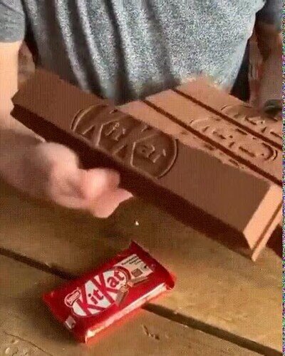 Enlace a Un Kit Kat para gigantes