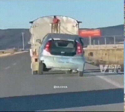 Enlace a Parece que baile en la carretera