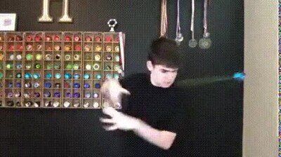 Enlace a Demostrando por qué es el campeón del mundo con el Yoyó