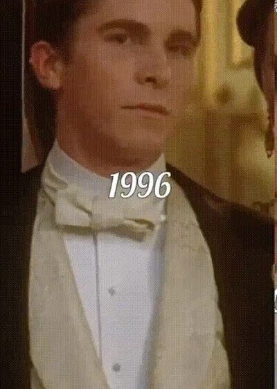 christian bale,años