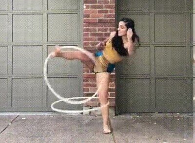 Enlace a Siguiente nivel haciendo hula hoop