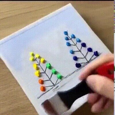 Enlace a Una forma creativa de pintar