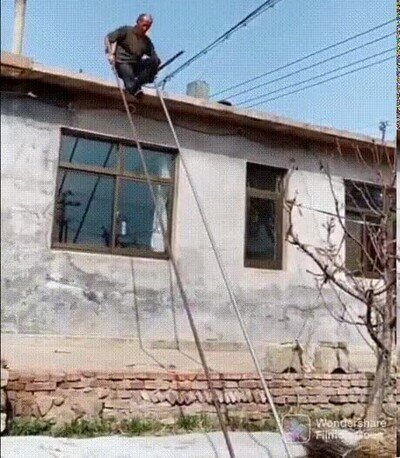 Enlace a Truco para trabajar cuando te has dejado la escalera