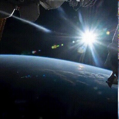 Enlace a Así se ve el sol desde el espacio