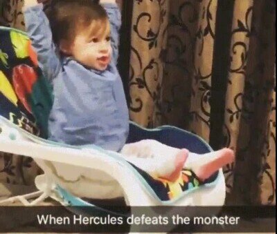 Enlace a Cada vez que Hércules gana a su enemigo