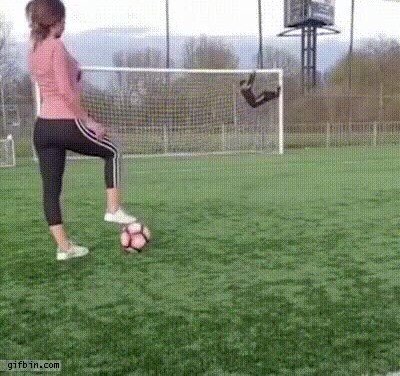 Enlace a Tiene una precisión que ni Beckham...
