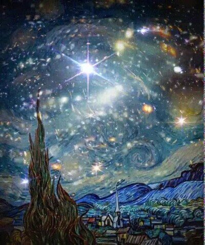 Enlace a La noche estrellada feat. James Webb