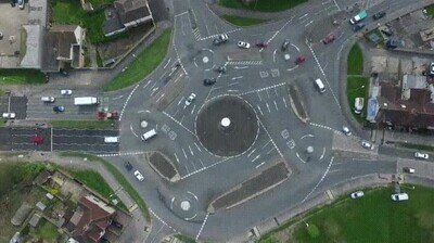 Enlace a La magia de una rotonda desde arriba