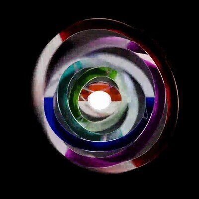 Enlace a Anillos que giran de forma hipnótica