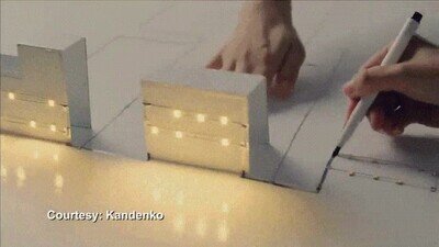 Enlace a Parece que hace magia pero solo es tinta conductora