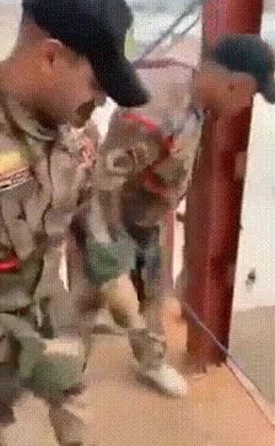 Enlace a La idea era caer dentro de la colchoneta