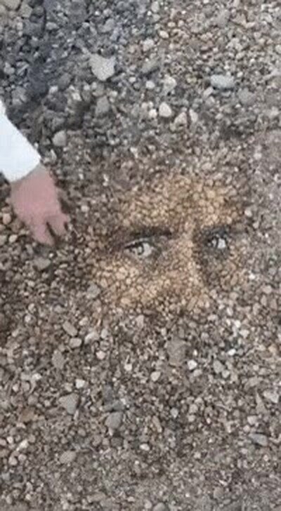 Enlace a Un paisaje hecho con piedras