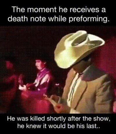 El momento en que Chalino Sanchez recibe una nota de muerte en que le dicen que morirá tras el concierto asesinato,cartel,paso de verdad