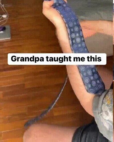 Enlace a Truco para hacerse el truco de la corbata