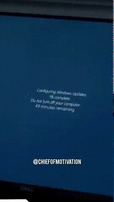 Enlace a Actualización de Windows en el peor momento