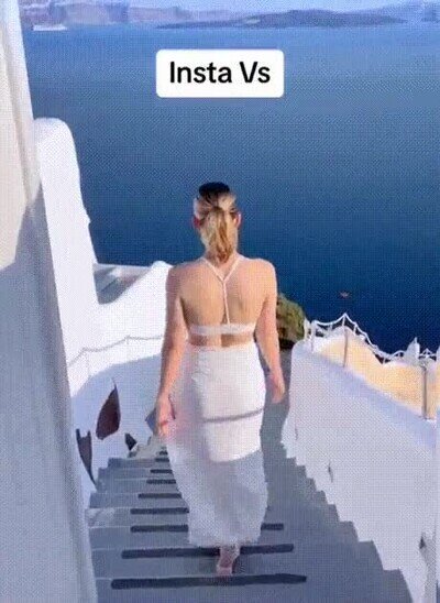Enlace a Instagram vs realidad