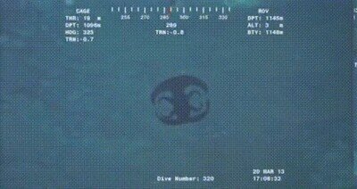 Enlace a Grabado en el Oceano Índico a una profundidad de 1096m