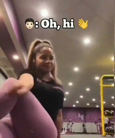 Enlace a Cuando intentas ligar en el gimnasio y sale mal