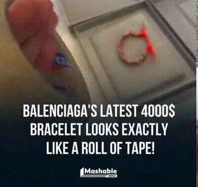 Enlace a Solo Balenciaga puerde venderte esta basura por 4 mil pavos