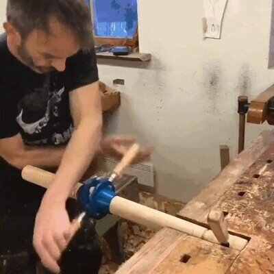 Enlace a Trabajar con madera siempre da gustito