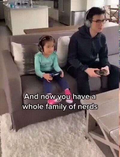 Enlace a Una familia nerd que no puede ser más adorable