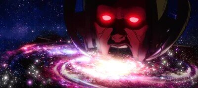 Enlace a Si Galactus fuera real daria bastante miedo ( come galaxias...)