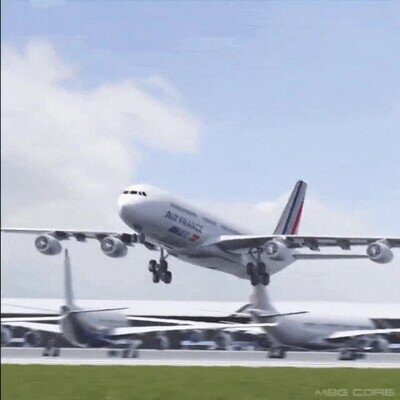 Enlace a Así me imaginaba a los aviones en el futuro