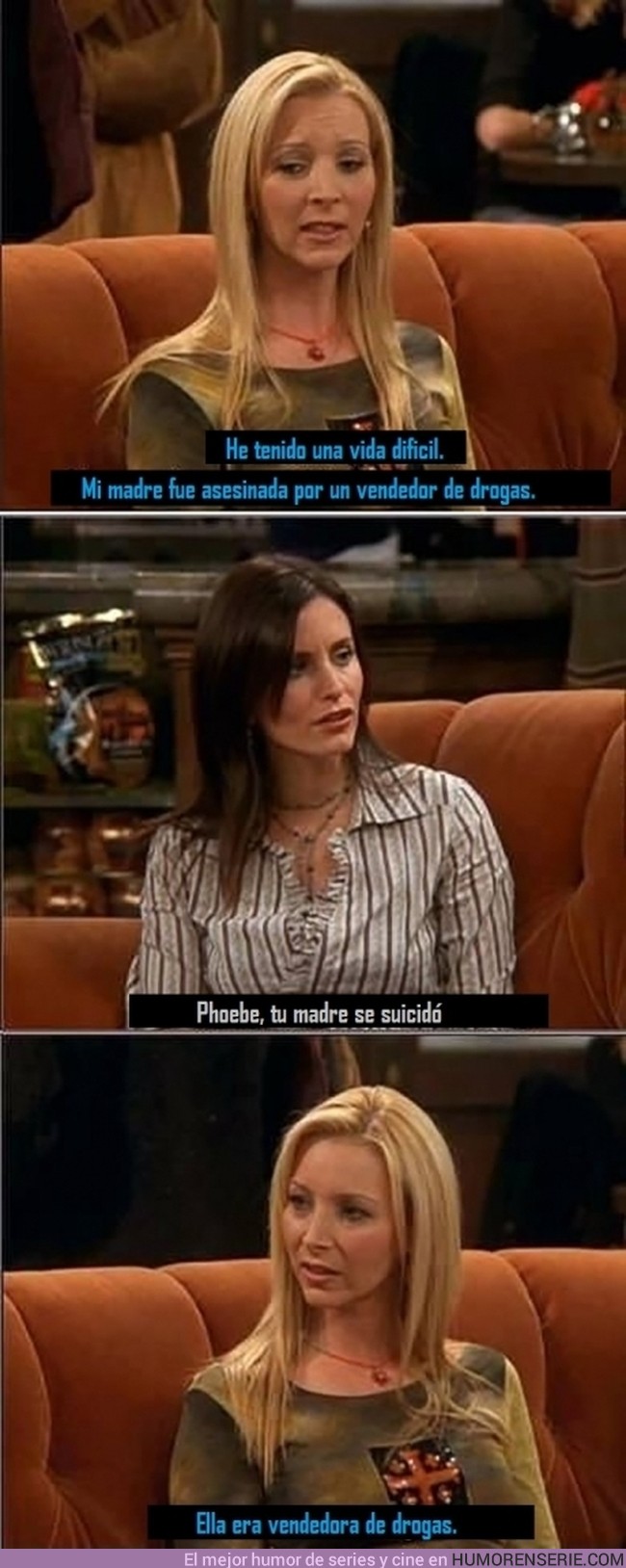 447 - La muerte de la madre de Phoebe en Friends - Aún así ha sido una vida trágica