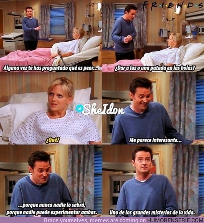 453 - Chandler nos explica el misterio del dolor - Que quedarán sin resolver