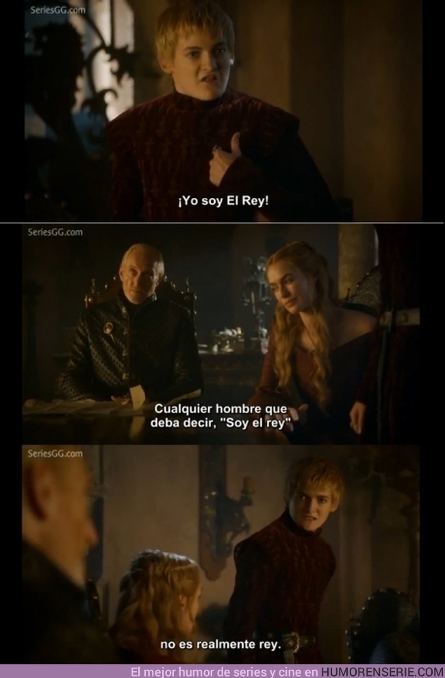 462 - Ser un rey según Joffrey Baratheon y Tywin Lannister (Juego de Tronos) - Nunca mejor explicada