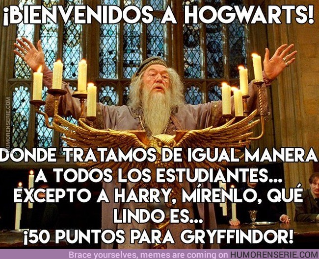 1536 - Hogwarts, ese colegio donde tratan a todos sus alumnos por igual