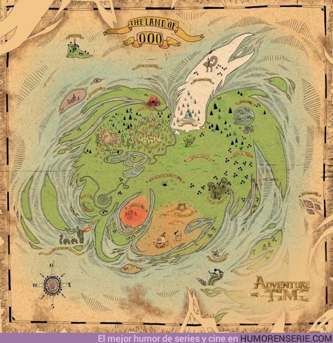 1729 - 13 mapas de ficción que te gustaría visitar