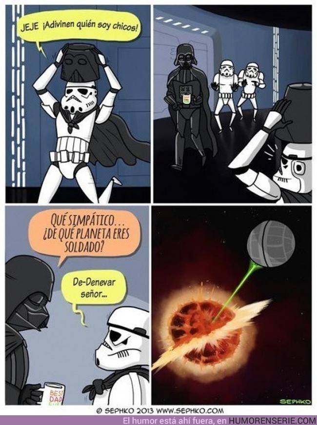 2311 - Lo que te pasa cuando Vader te pilla imitándole