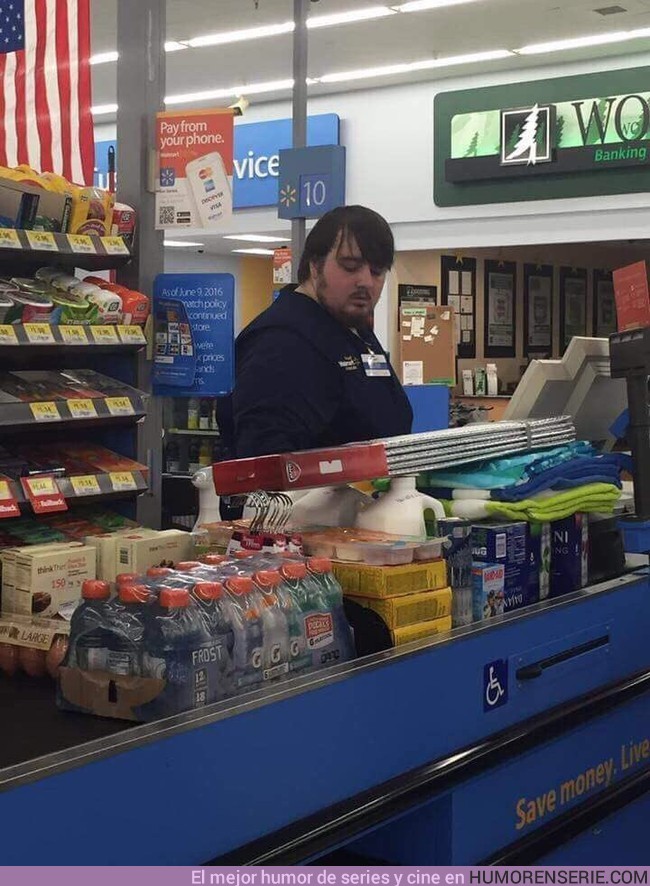 2604 - Cuando pillas a Sam en el supermercado comprando pañales
