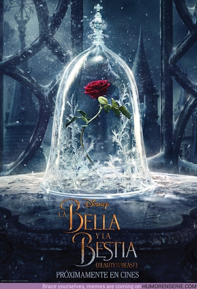 2778 - Primer póster de La Bella y la Bestia, protagonizada por Emma Watson